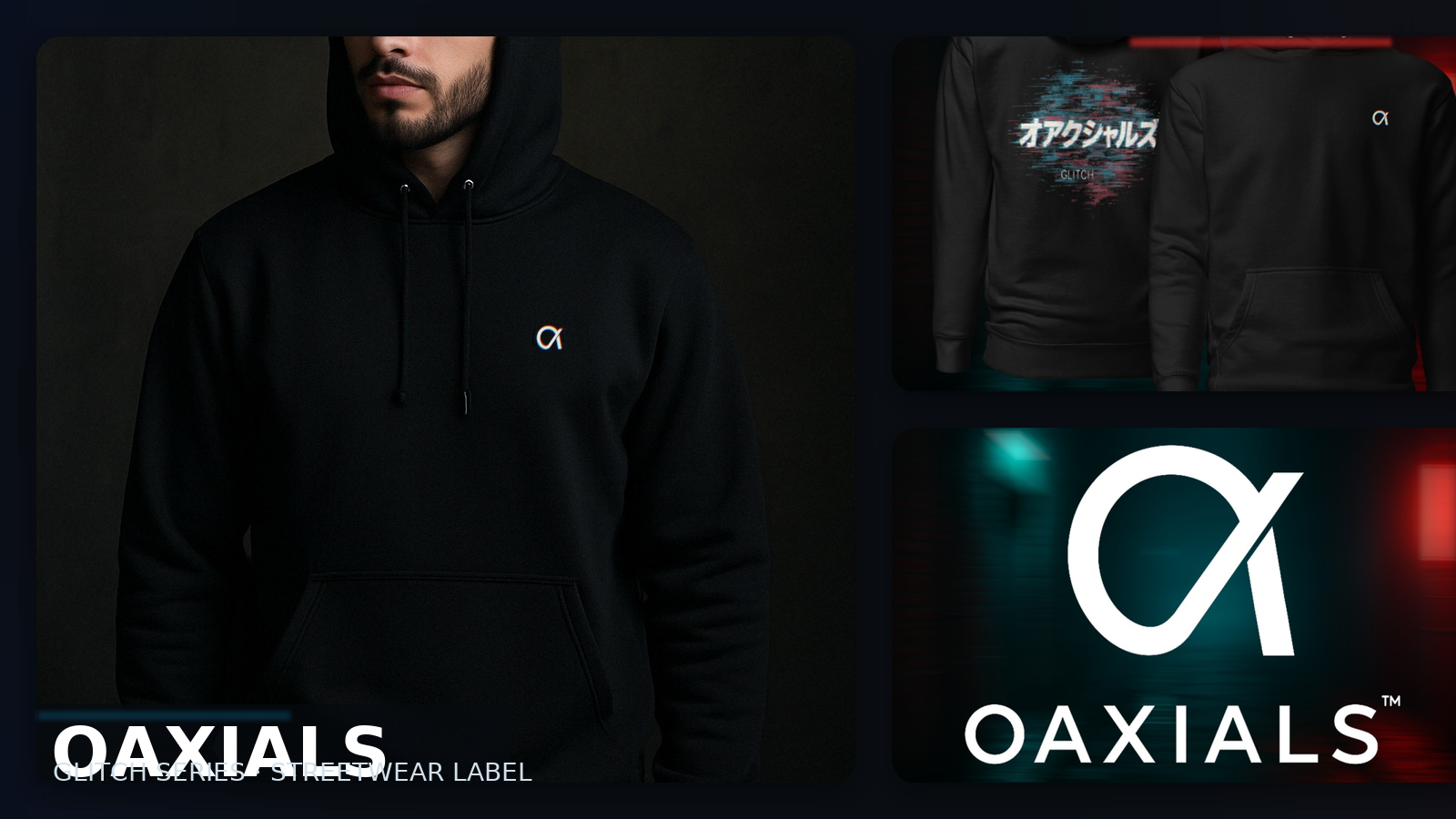 Oaxials product/brand visual